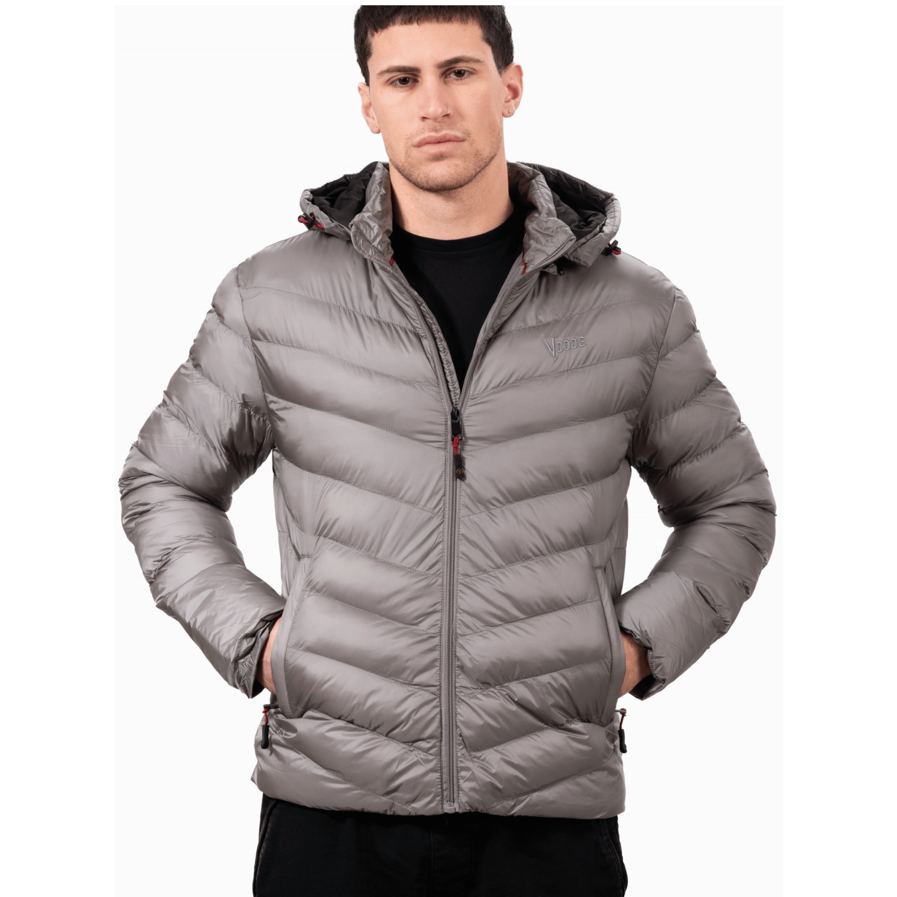 TEDDY-MEN'S WINTER JACKET VCODE LIGHT GREY